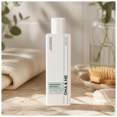 OMA & ME Shampoing Apaisant Cuir Chevelu Irrité 250 ml