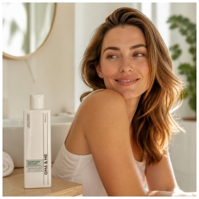 OMA & ME Shampoing Apaisant Cuir Chevelu Irrité 250 ml