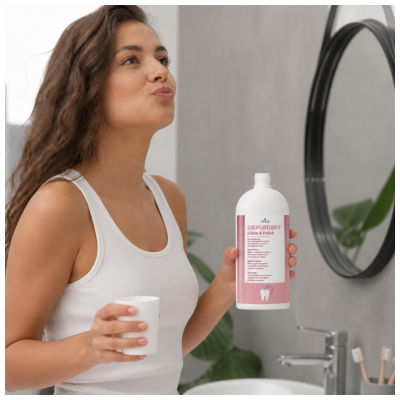 Wild Depurdent Clean & Polish Bain de Bouche Dents Blanches 500 ml
