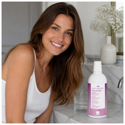 Wild Depurdent Clean & Polish Bain de Bouche Dents Blanches 500 ml