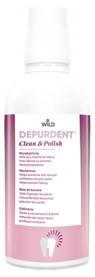 Wild Depurdent Clean & Polish Bain de Bouche Dents Blanches 500 ml