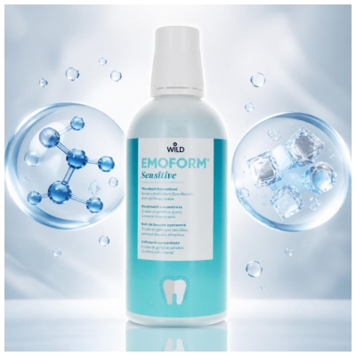 Wild Emoform Sensitive Bain de Bouche Gencives Sensibles 500 ml