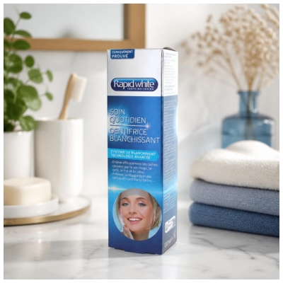 Rapid White Dentifrice Blanchissant Soin Quotidien 100 ml
