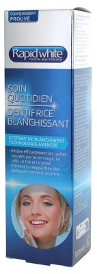 Rapid White Dentifrice Blanchissant Soin Quotidien 100 ml