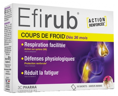 3C Pharma Efirub® - 16 Sachets