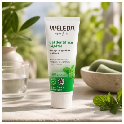 Weleda Gel Dentifrice Végétal Gencives Sensibles 75 ml