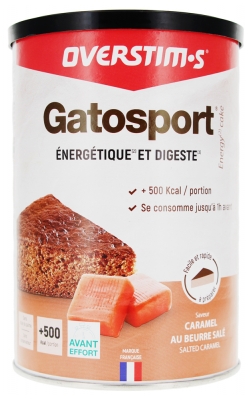 Overstims Gatosport - Saveur : Caramel Beurre Salé