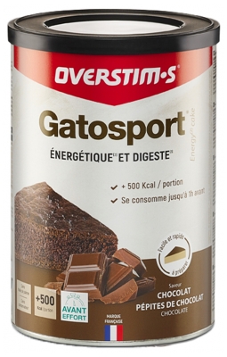 Overstims Gatosport - Saveur : Chocolat - Pépites de Chocolat