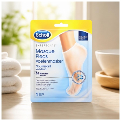Scholl Masque Pieds à l'Huile Macadamia