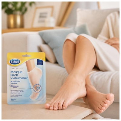 Scholl Masque Pieds à l'Huile Macadamia