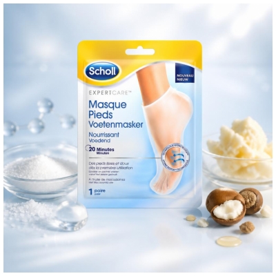 Scholl Masque Pieds à l'Huile Macadamia