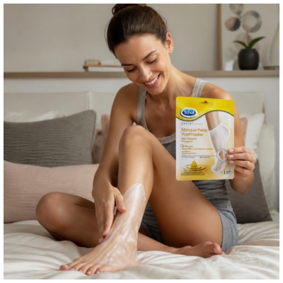 Scholl Masque Pieds à l'Huile d'Argan