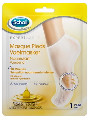 Scholl Masque Pieds à l'Huile d'Argan