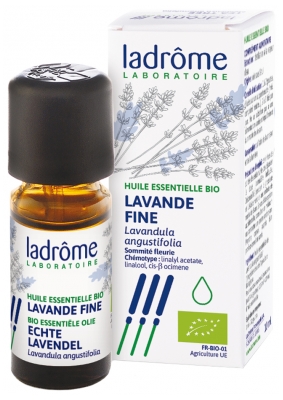 Ladrôme Huile Ess. Lavande Fine Sommité Fleurie 10 ml Fr/Nl