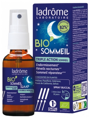 Ladrôme Bio'Sommeil Spray Buccal Triple Action 20 ml Fr/Nl