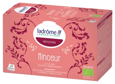 Ladrôme Nfusion Bio Pour Minceur 20 Sachets de 1,5 g