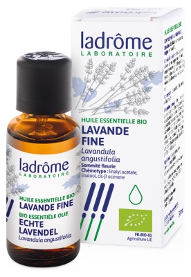 Ladrôme Huile Ess. Lavande Fine Sommité Fleurie 30 ml Fr/Nl