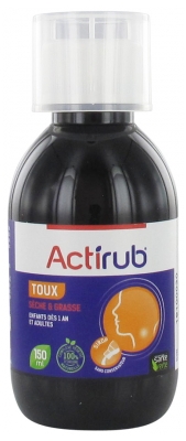 Santé Verte Actirub Toux Sèche et Grasse 150 ml