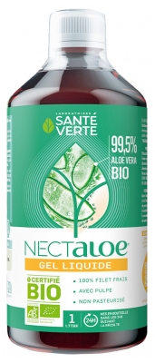 Santé Verte Nectaloe Aloe Vera Gel Liquide Bio 1 l