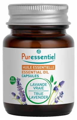 Puressentiel Capsules de Lavande Vraie Bio - 60 Capsules