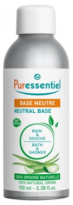 Puressentiel Base Neutre Pour Bain & Douche - 100% Origine Naturelle - 100 ml
