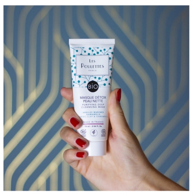 Les Poulettes Paris Masque Détox Peau Nette Bio 75 ml