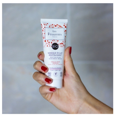 Les Poulettes Paris Masque Éclat Revitalisant Bio 75 ml