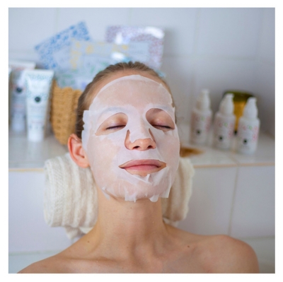 Les Poulettes Paris Masque Hydra Fraîcheur Peaux Déshydratées Bio 18 ml