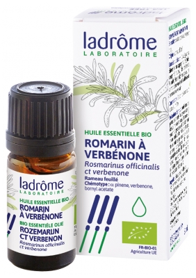 Ladrôme Huile Ess. Romarin Aromathérapie Verbenone Rameau Feuille 5 ml Fr/Nl