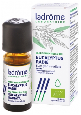 Ladrôme Huile Ess. Eucalyptus Radie Feuille 10 ml Fr/Nl