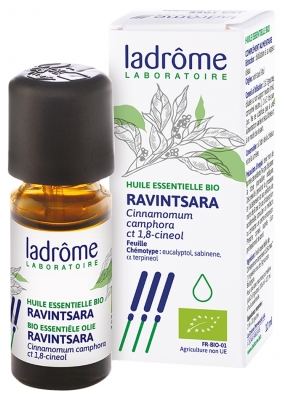 Ladrôme Huile Ess. Ravintsara Feuille 10 ml Fr/Nl