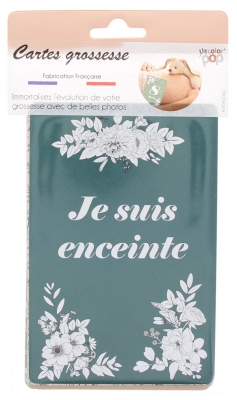 Color Pop Cartes Étapes Grossesse - 13 Cartes