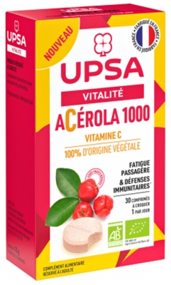 Upsa Acerola 1000 Bio Comprimés à Croquer