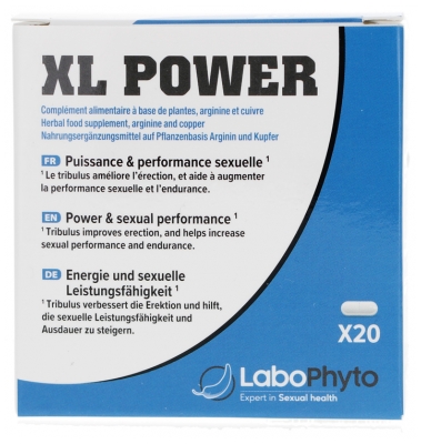 Labophyto XL Power Aphrodisiaque 20 Gélules