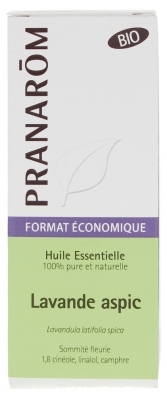 Pranarôm Huile Essentielle Lavande Aspic Sommité Fleurie Bio 30 ml