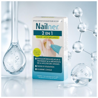 Novodex Nailner Stylo 2 en 1 4 ml