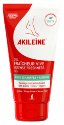 Akileïne Gel Fraîcheur Vive Pieds Échauffés Fatigués 75 ml 