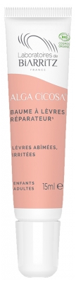 Laboratoires de Biarritz Baume à Lèvres Réparateur Lèvres Abîmées Irritées Bio 15 ml