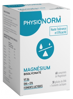 Physionorm Magnésium - 60 Comprimés + 30 Gélules