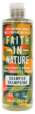Faith In Nature Shampoing Pamplemousse & Orange Revigorant 400 ml