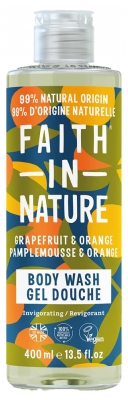 Faith In Nature Gel Douche Pamplemousse Orange Revigorant 400 ml