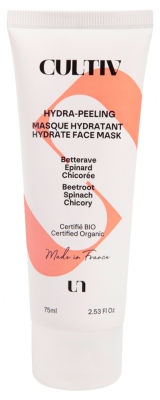 Cultiv Masque Visage 2 en 1 Hydratant et Peeling 75 ml