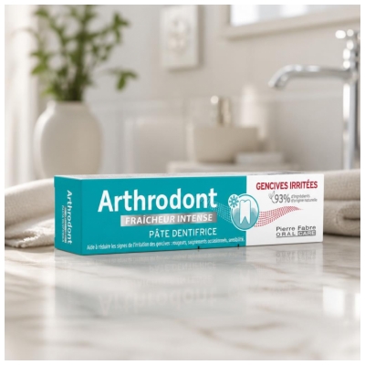 Arthrodont Pâte Dentifrice Fraîcheur Intense Gencives Irritées 75 ml