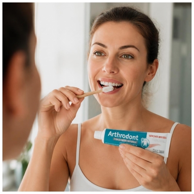 Arthrodont Pâte Dentifrice Fraîcheur Intense Gencives Irritées 75 ml