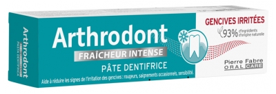 Arthrodont Pâte Dentifrice Fraîcheur Intense Gencives Irritées 75 ml