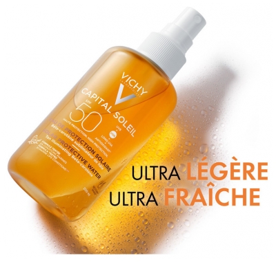 Vichy Capital Soleil Eau de Protection Solaire Hâle Sublimé SPF50 200 ml