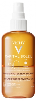 Vichy Capital Soleil Eau de Protection Solaire Hâle Sublimé SPF50 200 ml