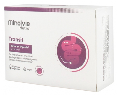 Minolvie Transit 60 Gélules Végétales
