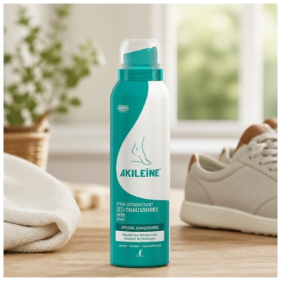 Akileïne Déo-Chaussures Spray Assainissant 150 ml