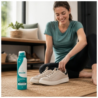 Akileïne Déo-Chaussures Spray Assainissant 150 ml